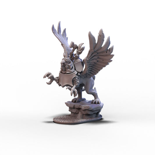 Empire | Griffon with Hero | 10mm/15mm