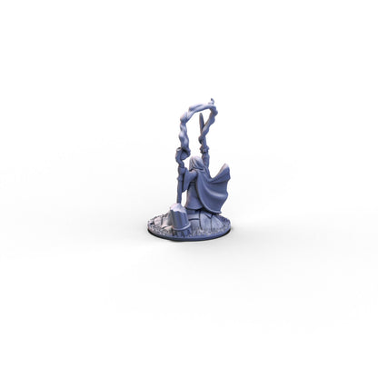 Empire | Wizard with Staff and Sword | 10mm/15mm