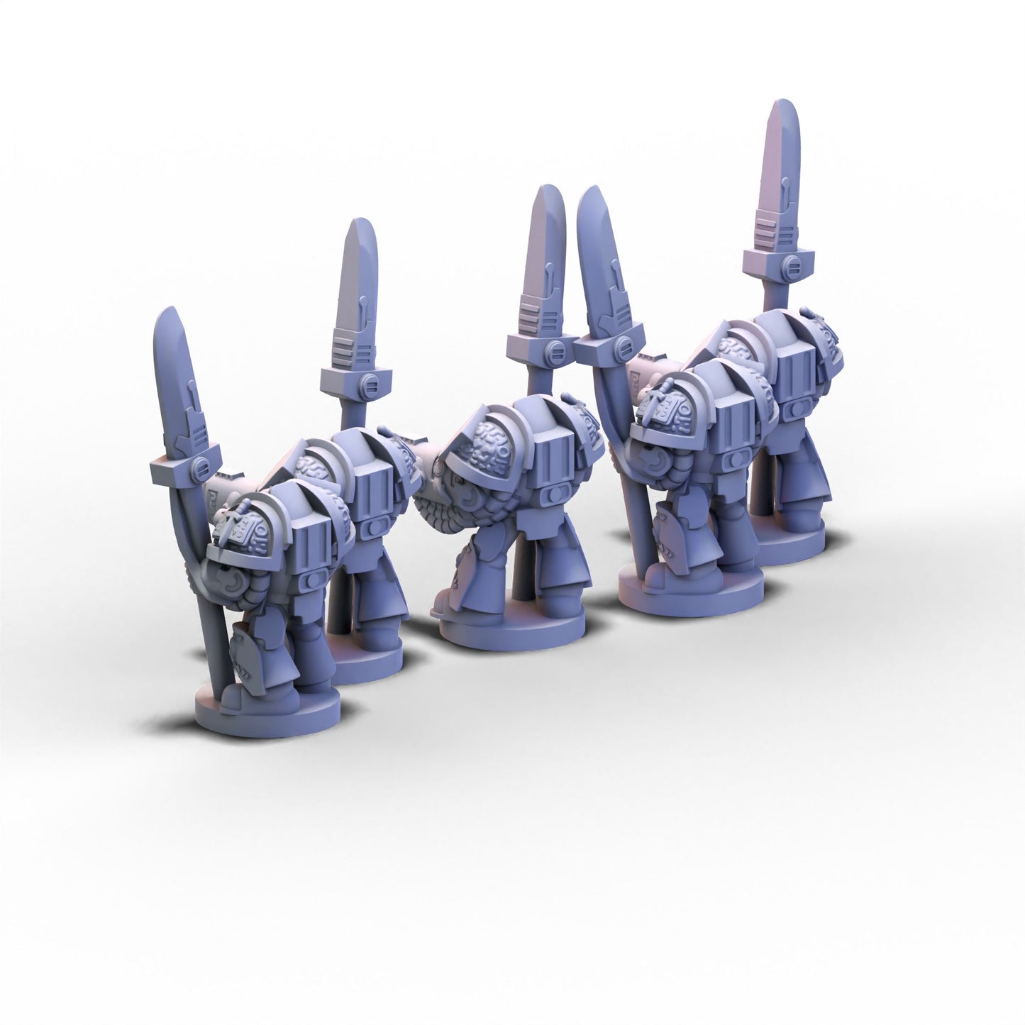 Space Crusaders | Elite Crusaders (Psibolter) Unit | 6mm