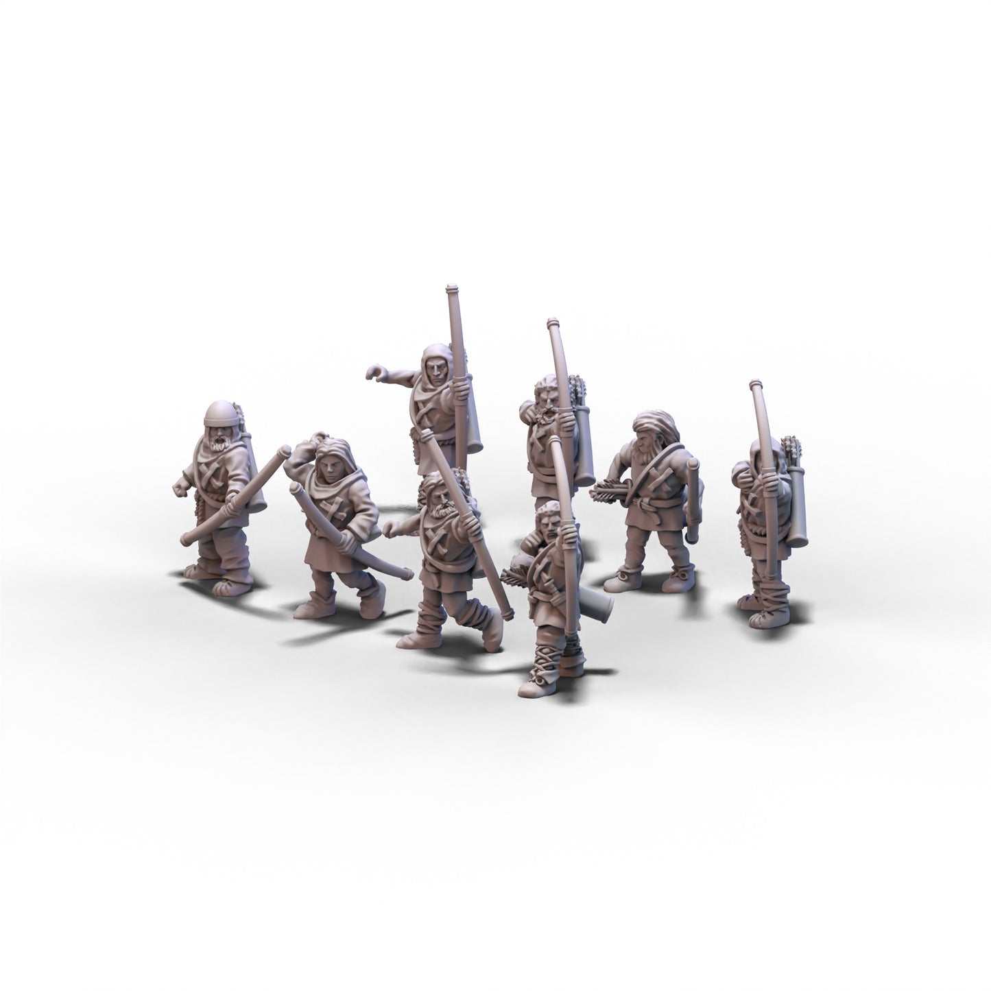 Scotland | Scot Archers with Long Bows | 15mm/28mm miniatures