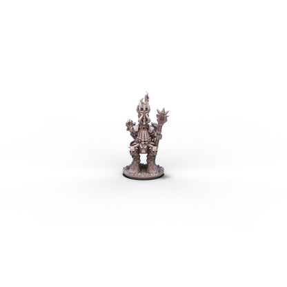 Dwarf Demonsmiths | Sorcerer Lord (Big Hat) | 10mm/15mm