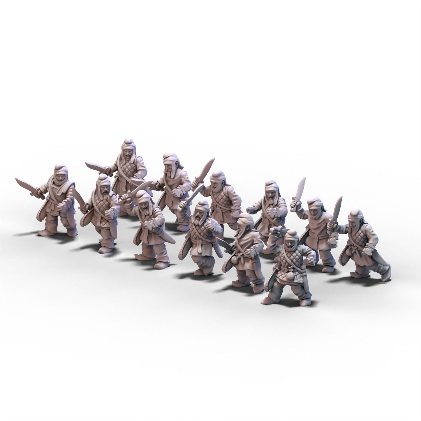 Persia | Persian Pasti with Swords | 15mm/28mm miniatures