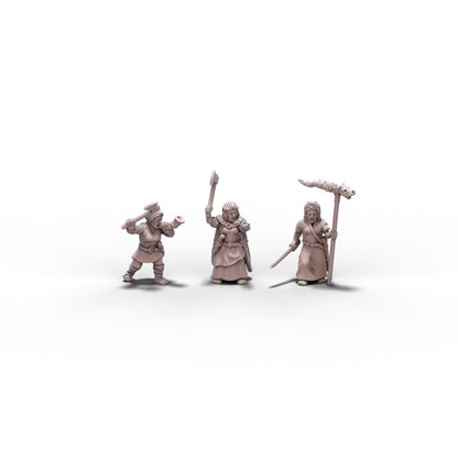 Germanic Tribes | Germanic Female Warriors Command Group | 15mm/28mm miniatures