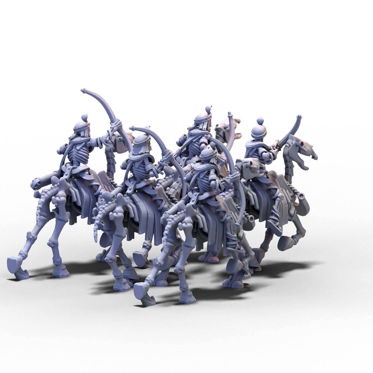 Eternal Dynasties | Ancient Skeletal Cavalry with Bows | 28mm/32mm