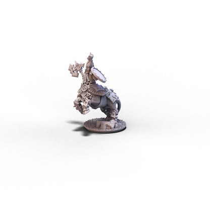 Dwarf Demonsmiths | Centaur Hero (Big Hat) | 10mm/15mm