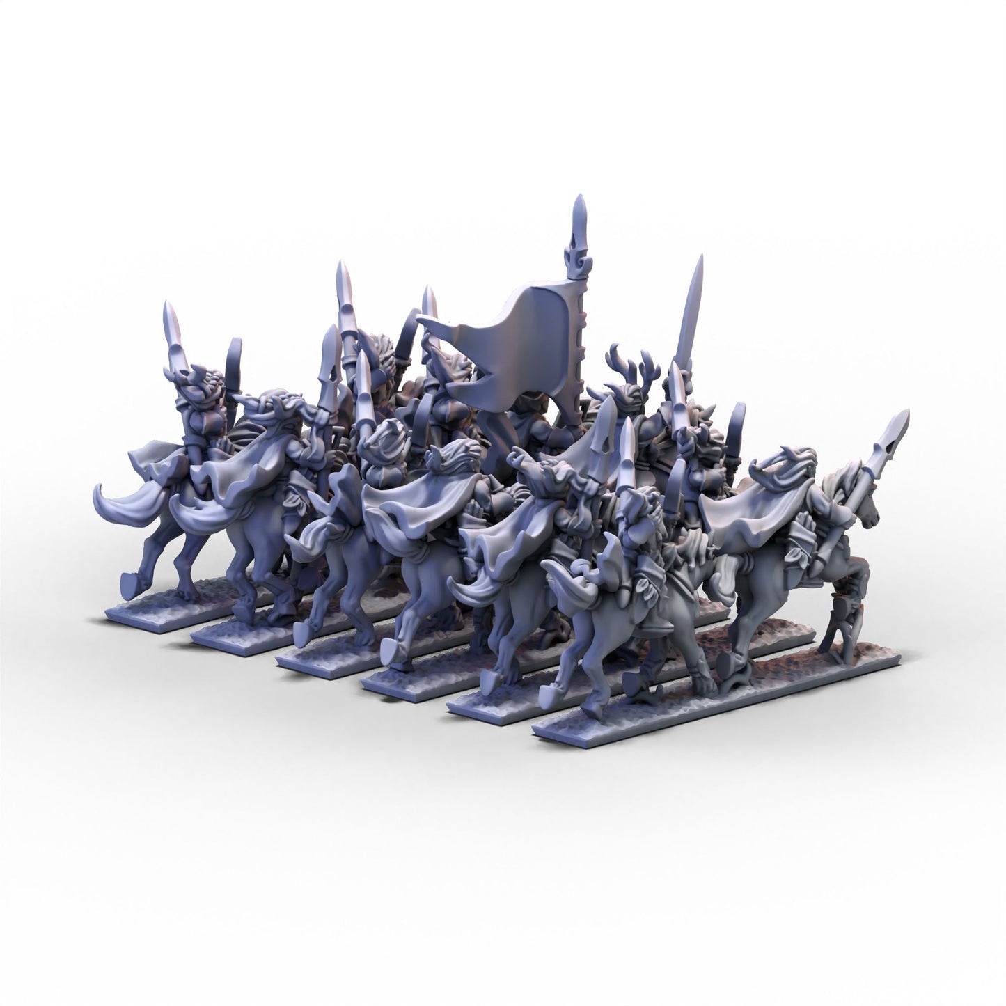 Wood Elves | Light Cavalry Unit 1 | 10mm/15mm