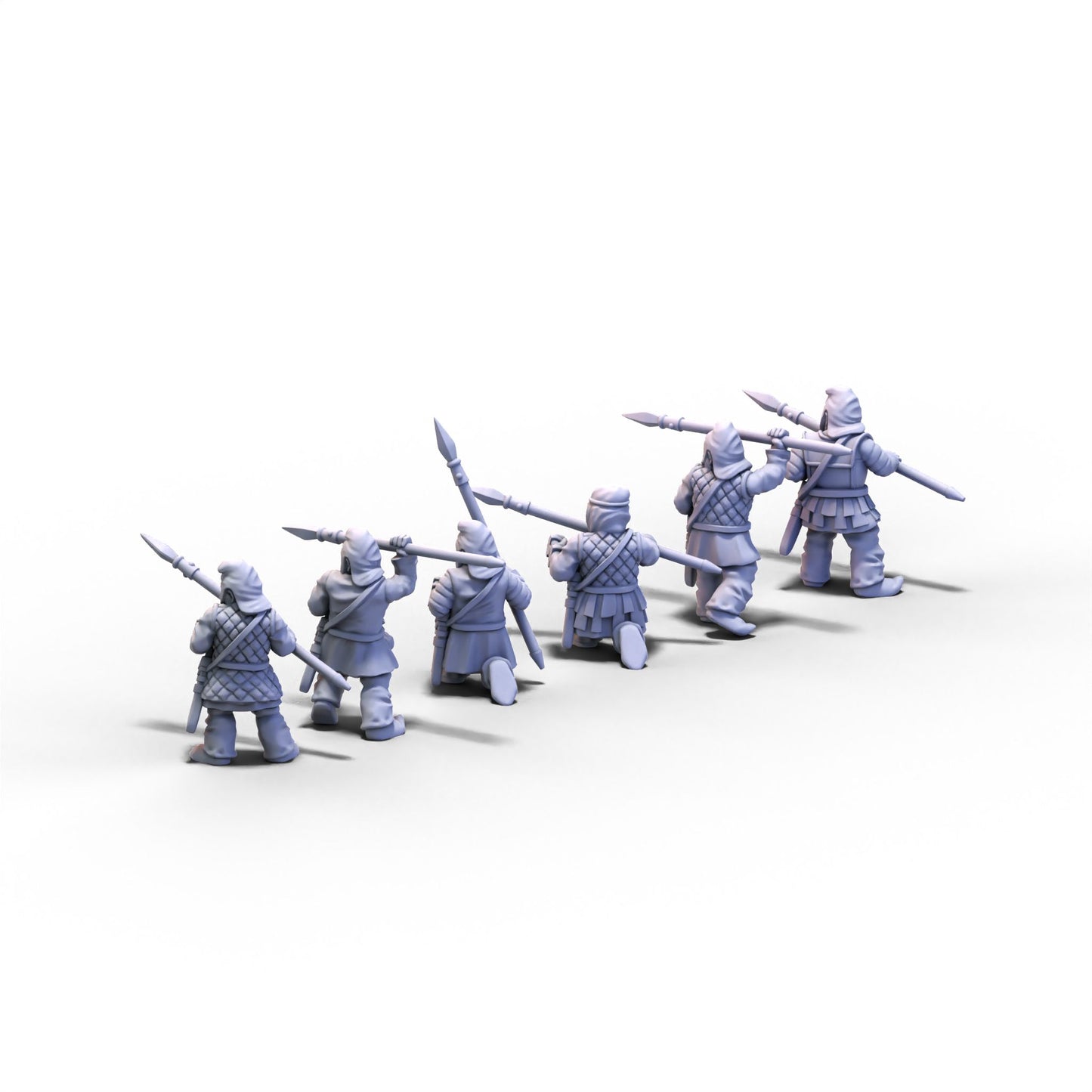 Persia | Persian Sparabara with Spears | 15mm/28mm miniatures