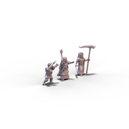 Germanic Tribes | Germanic Female Warriors Command Group | 15mm/28mm miniatures