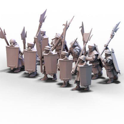 Gallia | Men at Arms with Halberds | 28mm/32mm