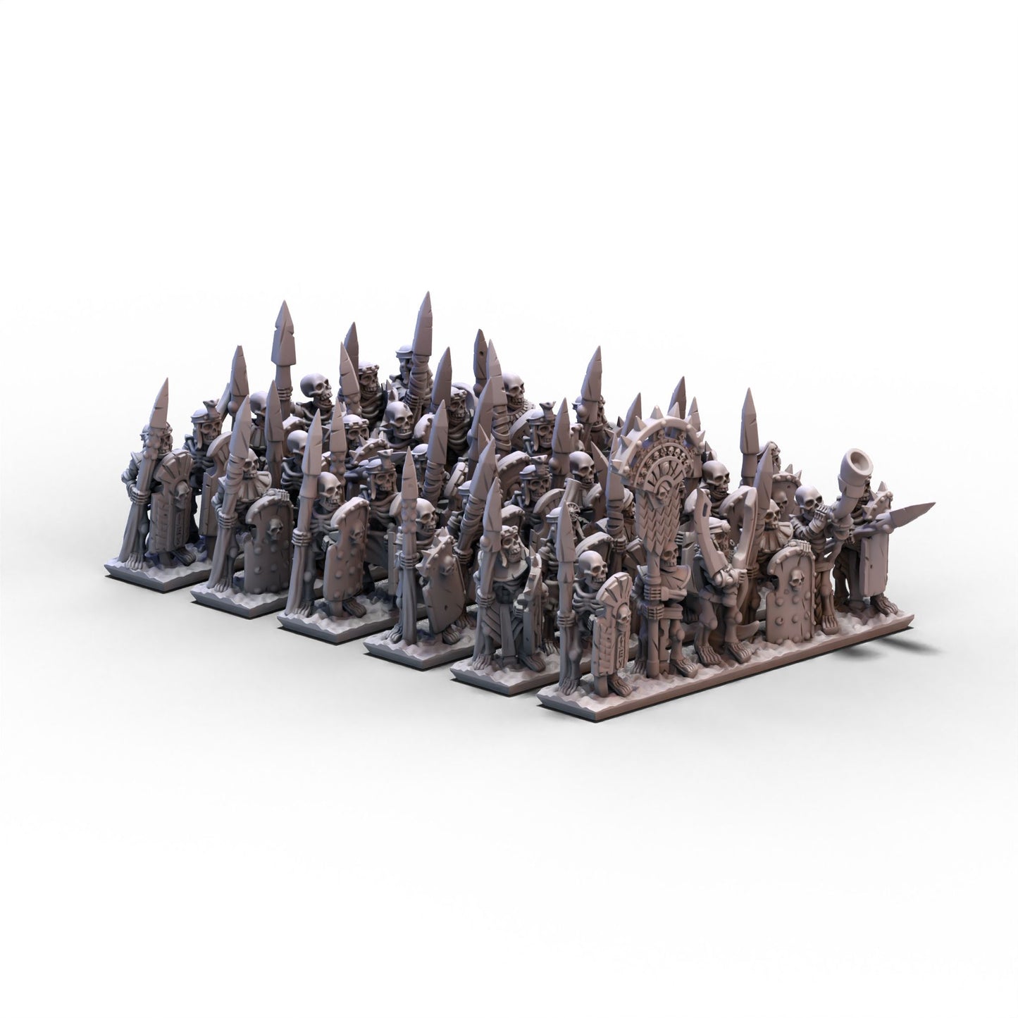 King of Sands | Skeletons (Spears) Unit 2 | 10mm/15mm