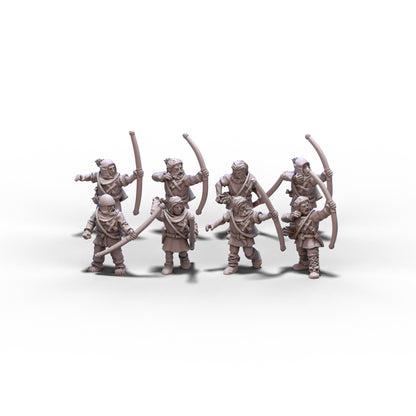 Scotland | Scot Archers with Long Bows | 15mm/28mm miniatures