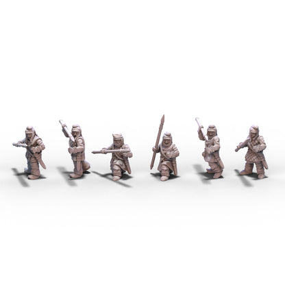 Persia | Persian Sparabara with Spears | 15mm/28mm miniatures