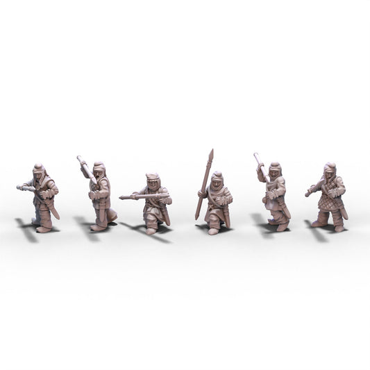 Persia | Persian Sparabara with Spears | 15mm/28mm miniatures