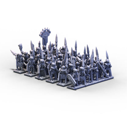 King of Sands | Skeletons (Spears) Unit 2 | 10mm/15mm