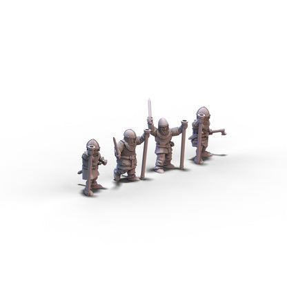 Medieval Banner Bearers | 15mm/28mm miniatures