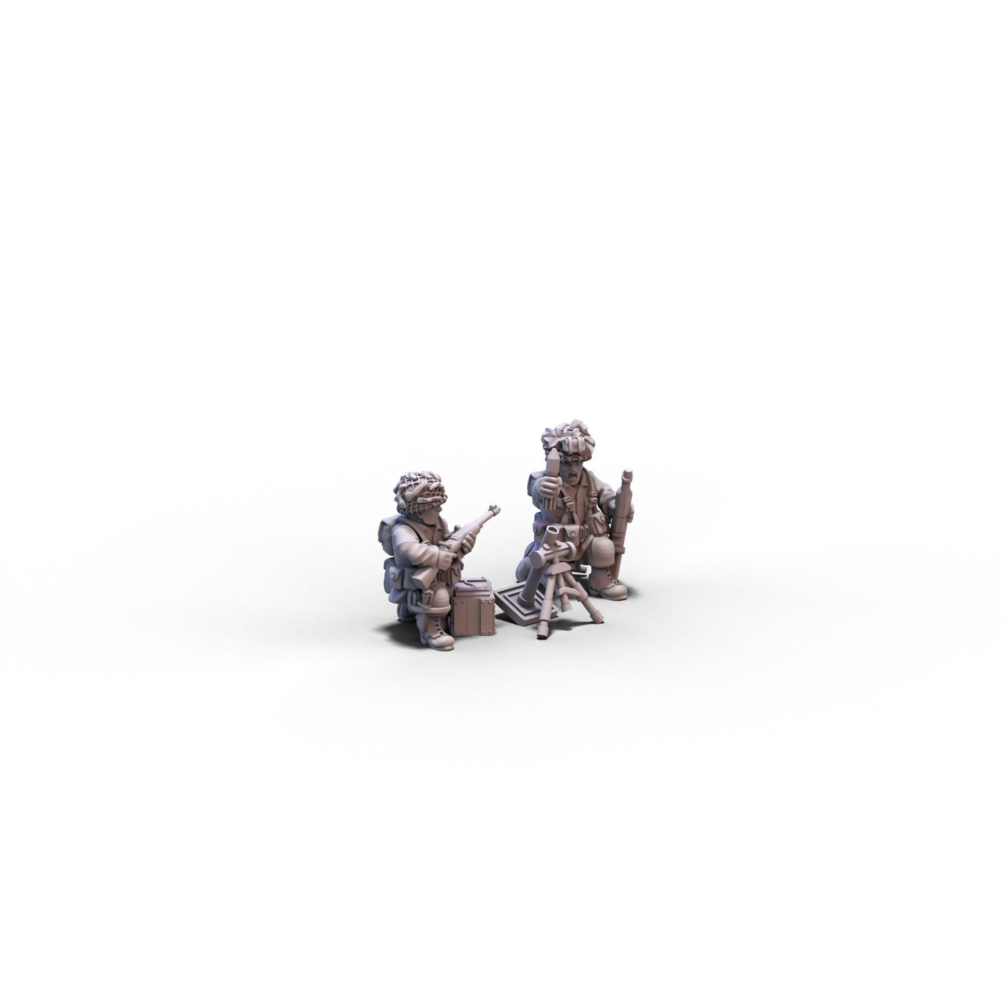 USA | Airborne Light Mortar | 15mm/28mm miniatures