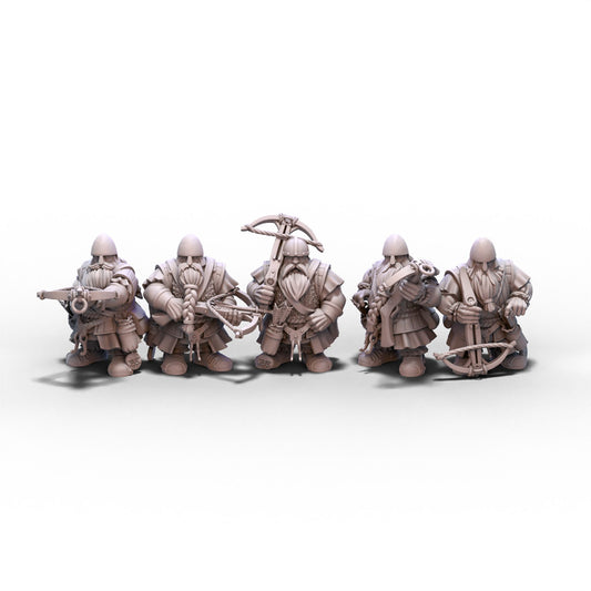 Sons of Ymir | Dwarf Crossbowmen | 28mm/32mm