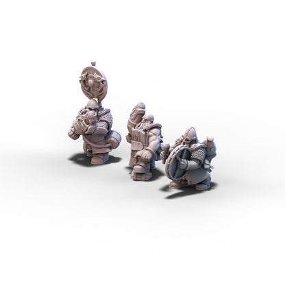 Sons of Ymir | Dwarf Firespitters | 28mm/32mm