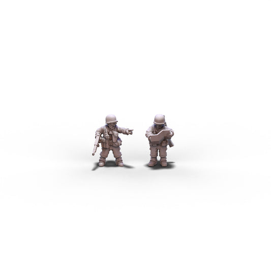 USA | G.I. Officers | 15mm/28mm miniatures