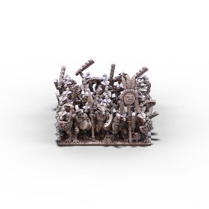 Reptilians | Warrior Infantry Unit 1 | 10mm/15mm