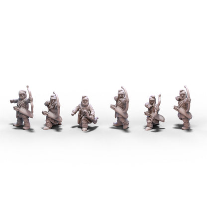 Persia | Persian Sparabara with Bows | 15mm/28mm miniatures