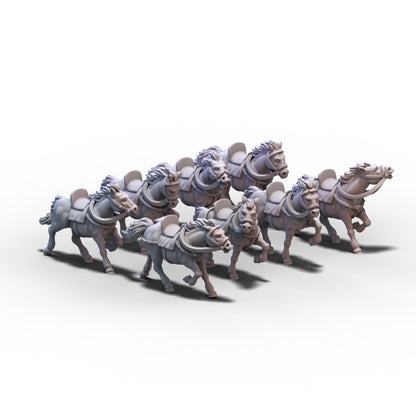 Medieval Light Horses | 15mm/28mm miniatures