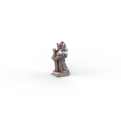 Space Crusaders | Teleporter Crusaders Captain | 6mm