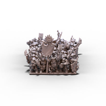 Dwarf Demonsmiths | Heavy Orcs Unit 2 | 10mm/15mm