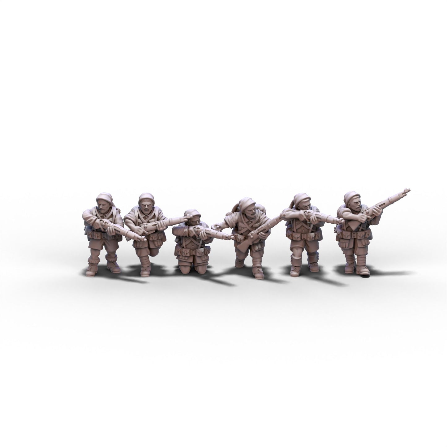 Italy | Riflemen Squad 2 (Africa) | 15mm/28mm miniatures