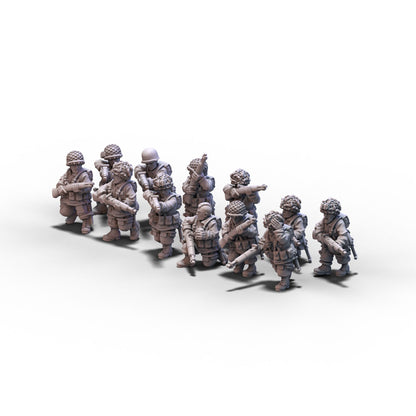 USA | Airborne Riflemen | 15mm/28mm miniatures