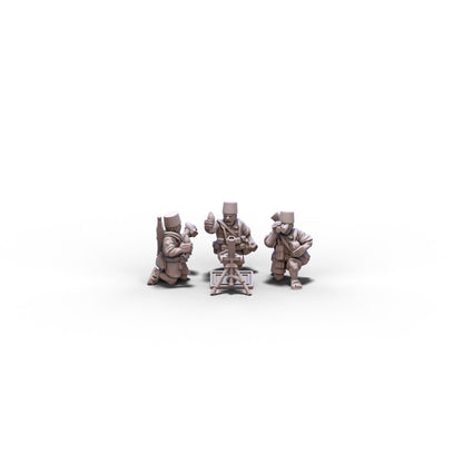 France | Foreign Legion Senegalese Medium Mortar | 15mm/28mm miniatures