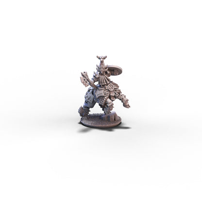 Dwarf Demonsmiths | Centaur Hero (Big Hat) | 10mm/15mm