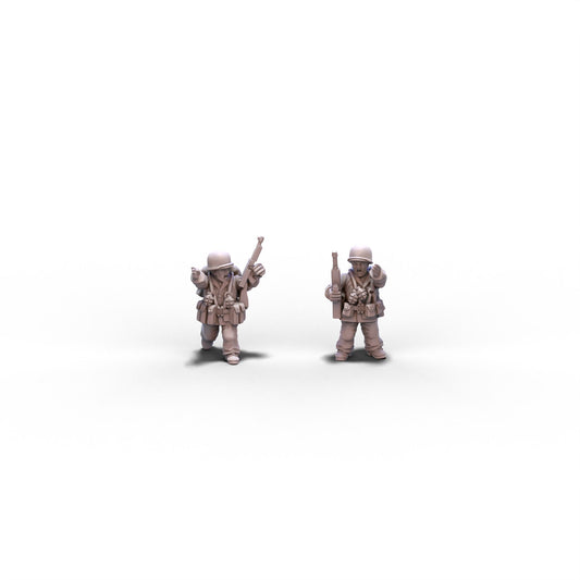 USA | Officers | 15mm/28mm miniatures