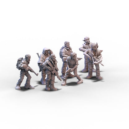 Kraken Apocalypse Dawn | Wandering Survivors | 32mm