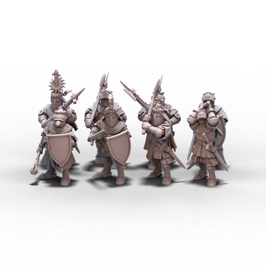 Gallia | Knights of Gallia on Foot | 28mm/32mm