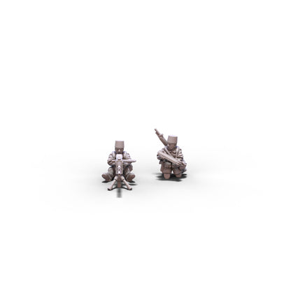 France | Foreign Legion Senegalese HMG | 15mm/28mm miniatures