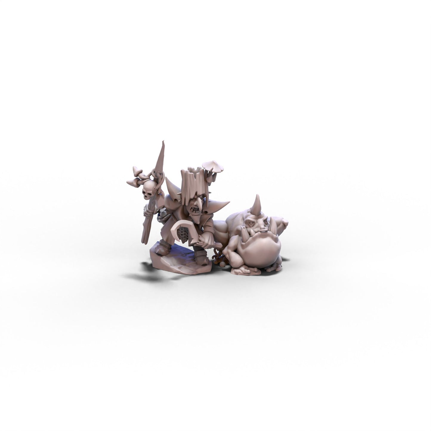 Goblin Tribes | Grubnax and Croakulus | 28mm/32mm