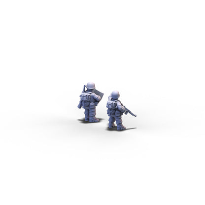 USA | G.I. Officers | 15mm/28mm miniatures