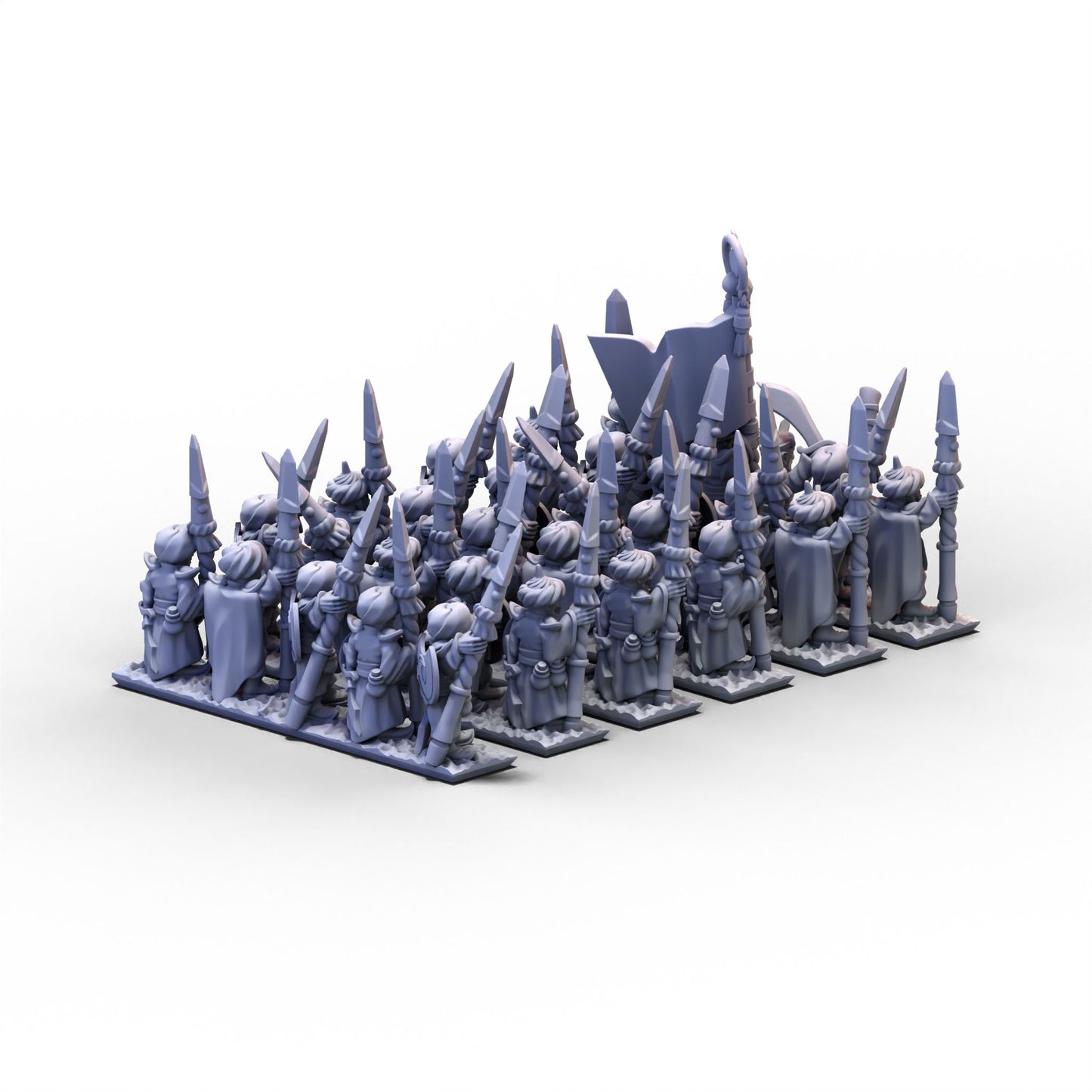 Araby | Spearmen Unit 2 | 10mm/15mm