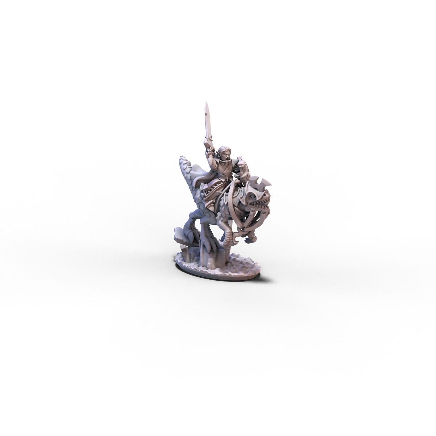 Dire Elves | Mounted Hero | 10mm/15mm