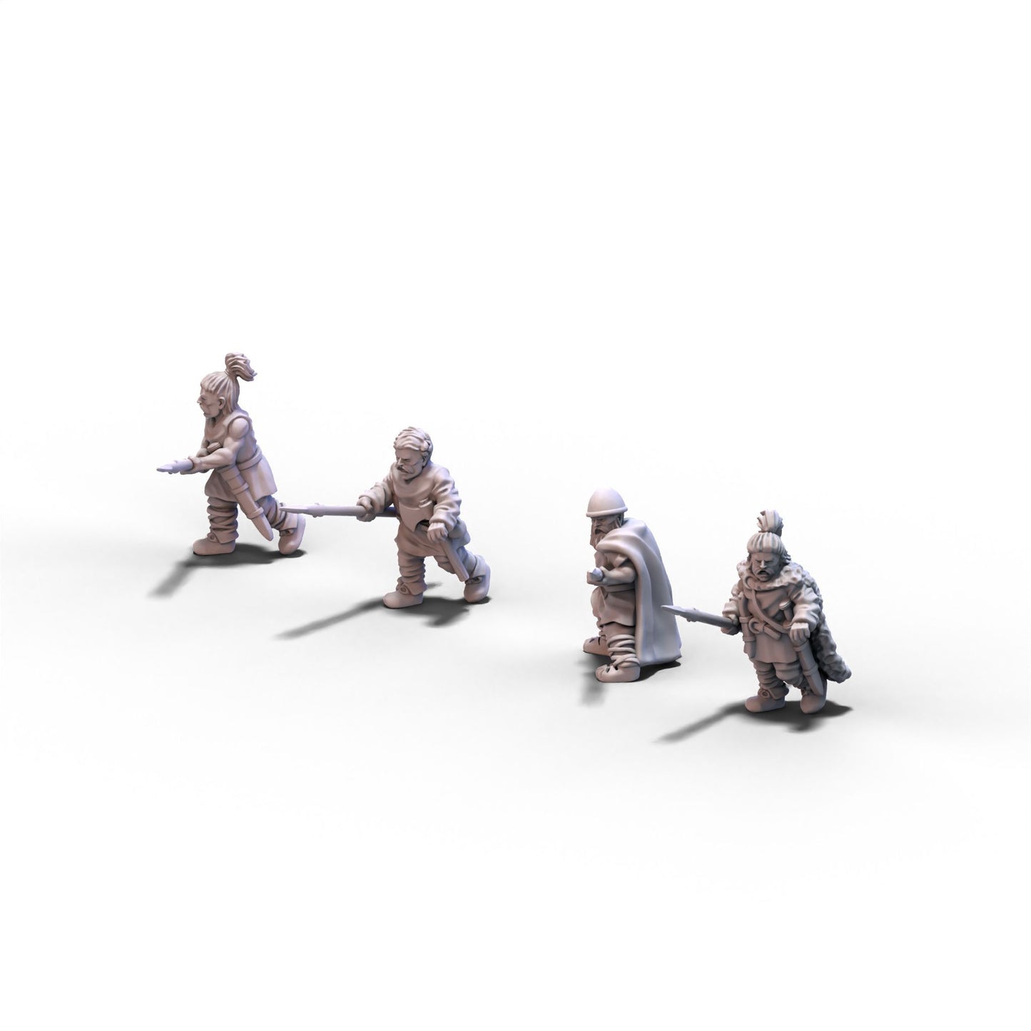 Germanic Tribes | Germanic Warriors (Spear) | 15mm/28mm miniatures