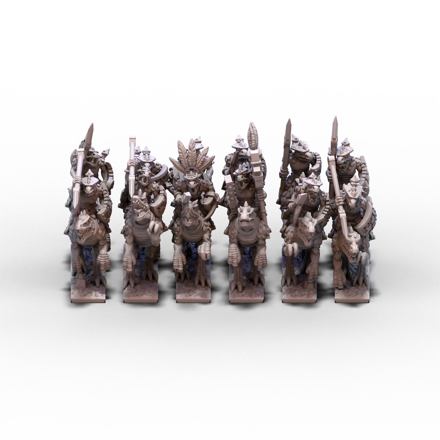 Reptilians | Cavalry Unit 2 | 10mm/15mm