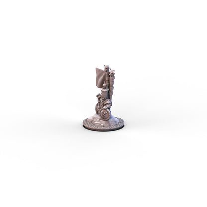 Dwarf Demonsmiths | Hero (Big Hat) | 10mm/15mm