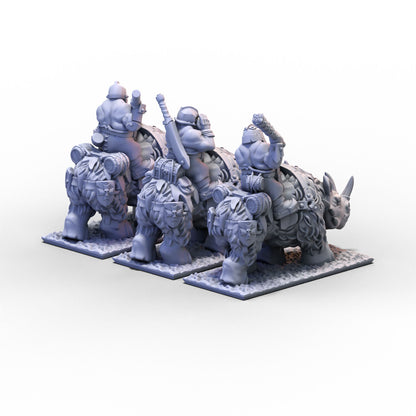 Ogres (GSM) | Rhinox Riders Unit 3 | 10mm/15mm