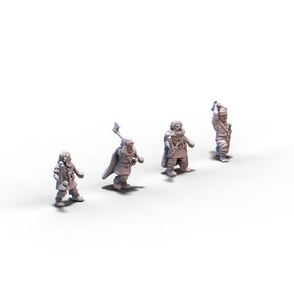 Germanic Tribes | Germanic Warriors (Axe) | 15mm/28mm miniatures