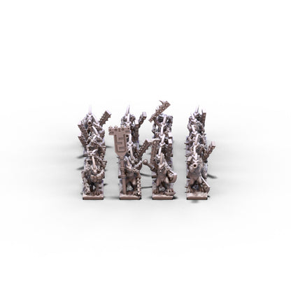 Reptilians | Light Infantry Unit 2 | 10mm/15mm