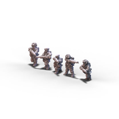 Great Britain | Airborne Riflemen Squad 1 | 15mm/28mm miniatures