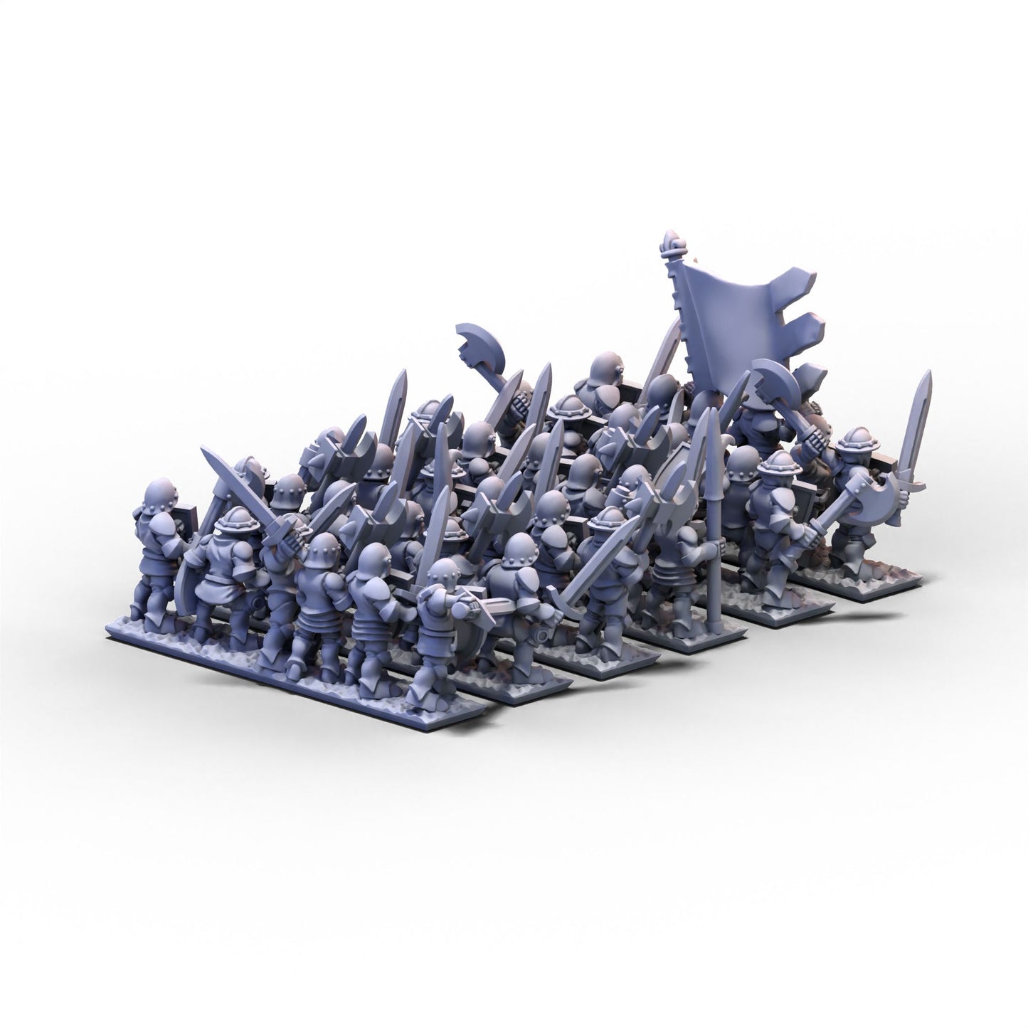 Chivalric Knights | Household Guard Unit 2 | 10mm/15mm