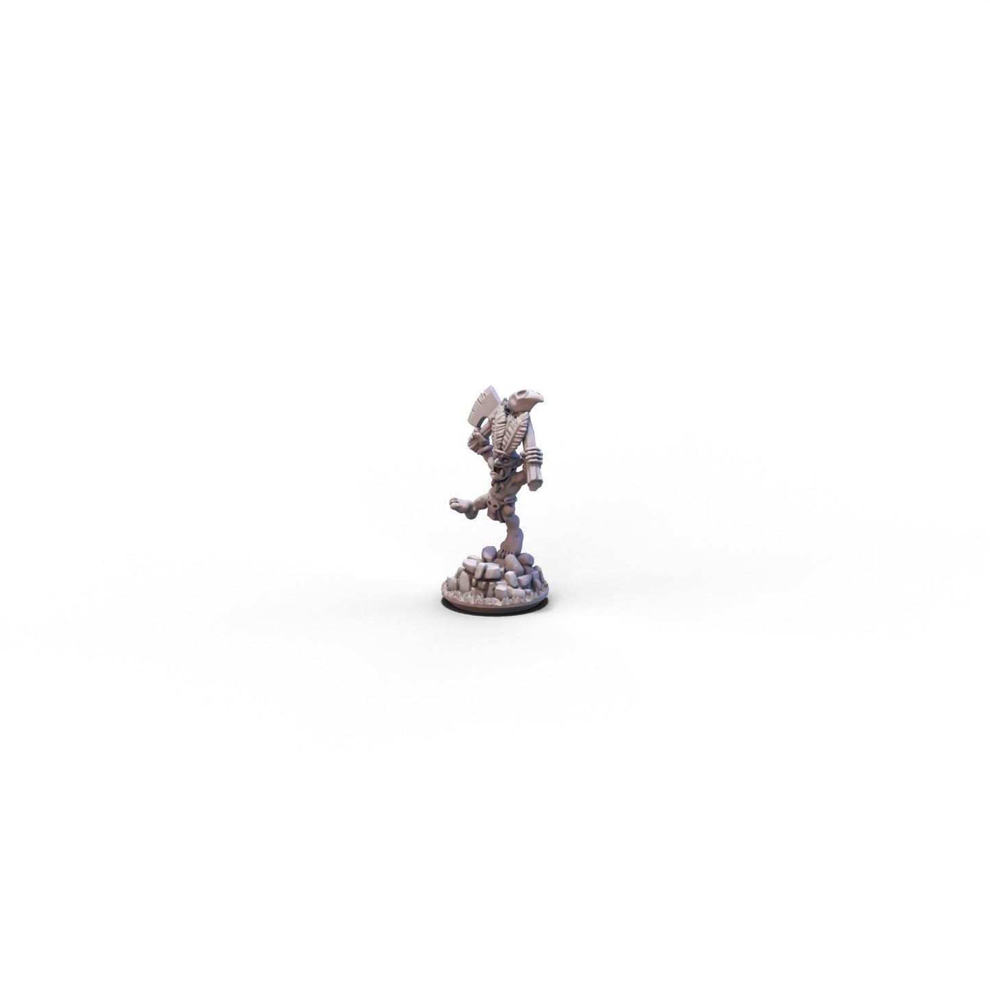 Orcs and Goblins (FD) | Goblin Shaman with Axe | 10mm/15mm