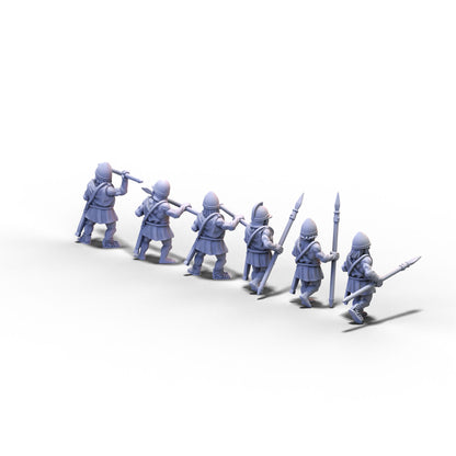 Greece | Greek Hoplites in Tunic | 15mm/28mm miniatures